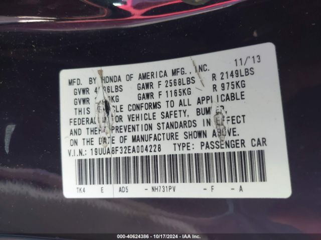 19UUA8F32EA004228 Acura Tl 3.5 Special Edition