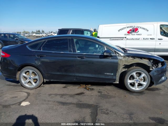 3FA6P0LU6ER270013 Ford Fusion Se Hybrid