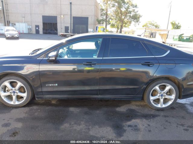 3FA6P0LU6ER270013 Ford Fusion Se Hybrid