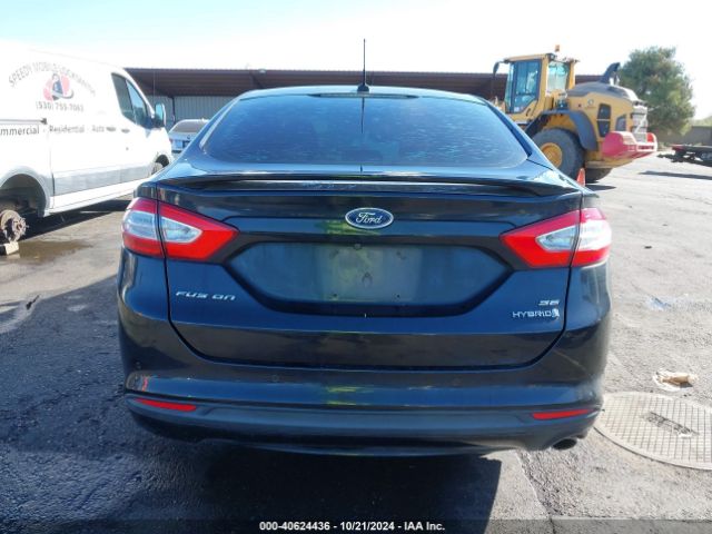 3FA6P0LU6ER270013 Ford Fusion Se Hybrid