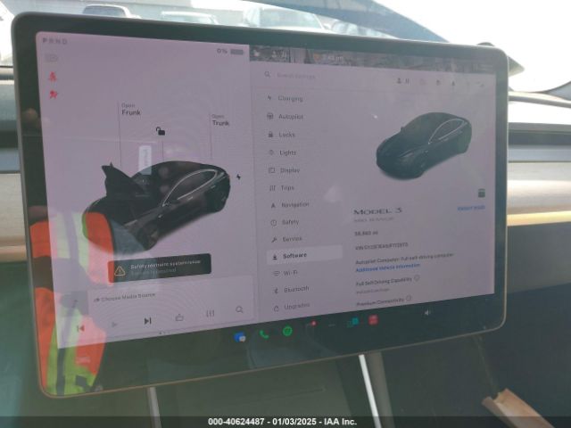 5YJ3E1EA9JF172973 Tesla Model 3 Long Range/mid Range
