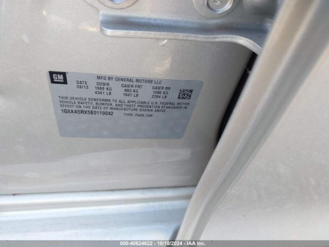 1G6AA5RX5E0119042 Cadillac Ats Standard