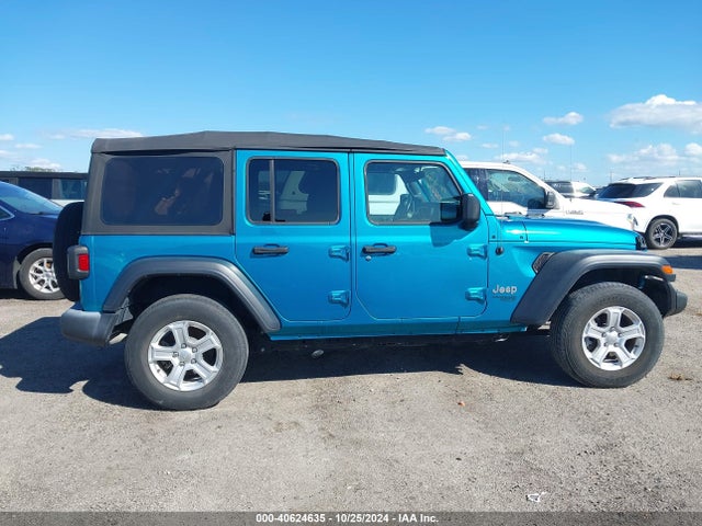 1C4HJXDG5KW613313 Jeep Wrangler Unlimited Sport S 4x4