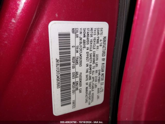 JN1BJ1CR7JW263593 Nissan Rogue Sport S