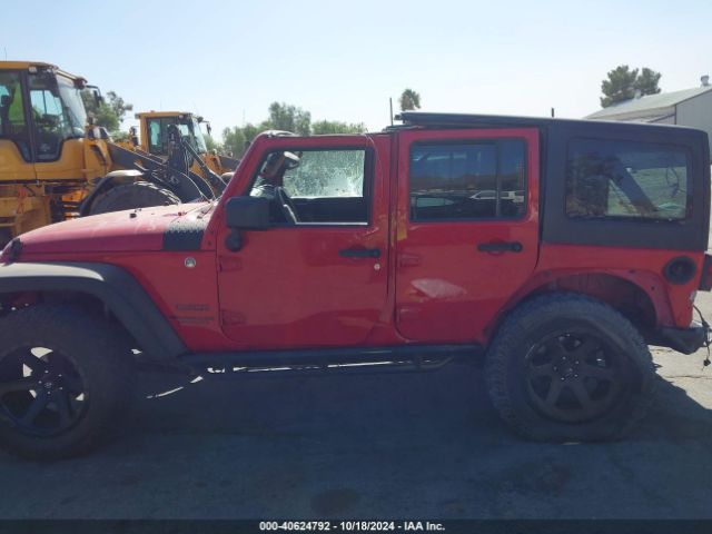 1C4BJWDG3EL190947 Jeep Wrangler Unlimited Sport