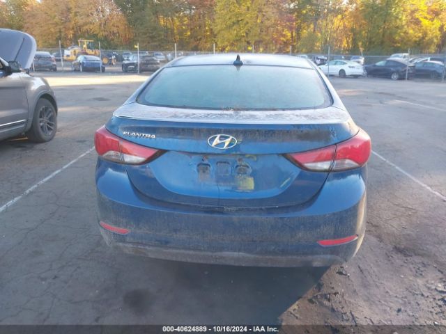 KMHDH4AE4FU248776 Hyundai ELANTRA SE