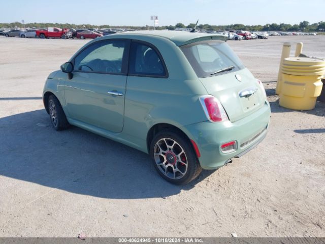 2012 FIAT 500 3C3CFFBR3CT212574 Photo 2