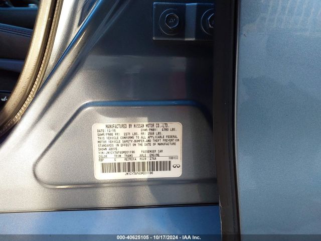 JN1CV7AP4GM201196 Infiniti Q50 2.0t Premium
