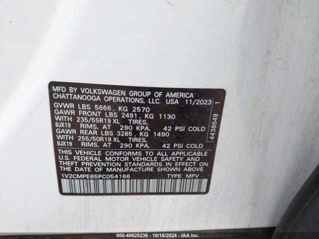 1V2CMPE85PC054166 Volkswagen ID.4 PRO