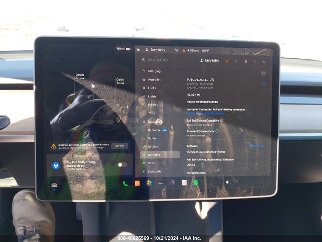 Tesla Model 3 Long Range Dual Motor All-wheel Drive 2022 5YJ3E1EB9NF143293 Image 17