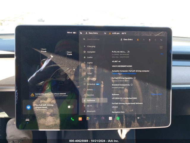 2022 TESLA MODEL 3 5YJ3E1EB9NF143293 Photo 6