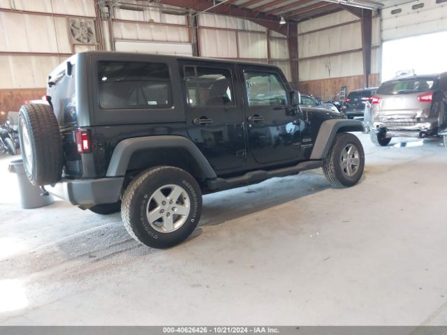 1C4BJWDG7JL803789 Jeep Wrangler Jk Unlimited Sport S 4x4
