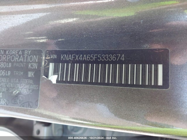 KIA FORTE LX 2015 KNAFX4A65F5333674 Image 9