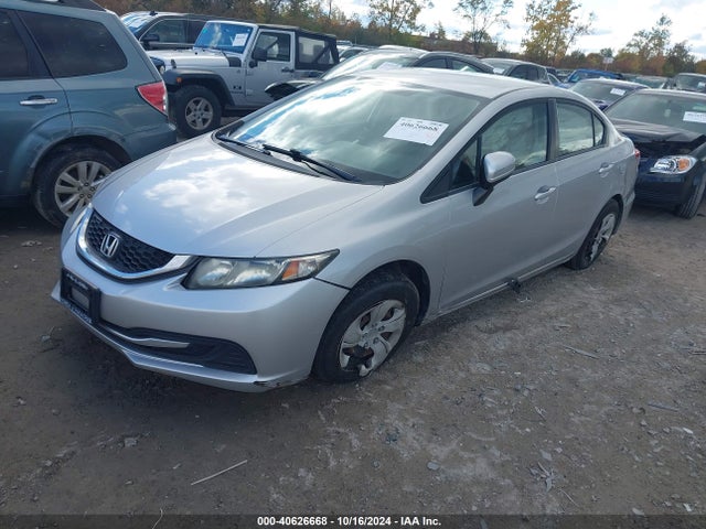 Honda Civic Lx 2014 19XFB2F50EE268080 Image 2