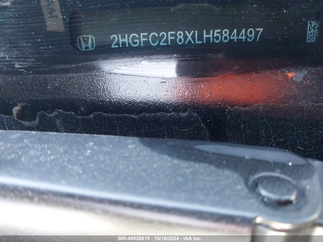 Honda Civic Sport 2020 2HGFC2F8XLH584497 Image 9
