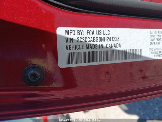 2C3CCABG0NH241228 Chrysler 300 S
