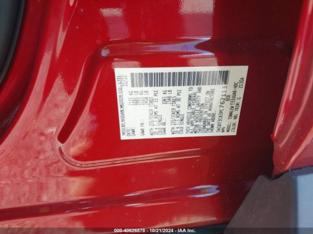 5N1BT3CB3PC762113 Nissan Rogue Sl Intelligent Awd