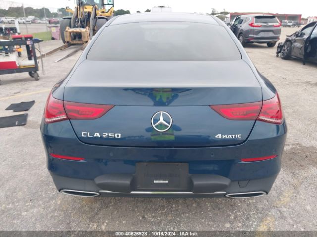W1K5J4HB6NN290812 Mercedes-Benz Cla 250 Coupe 4matic