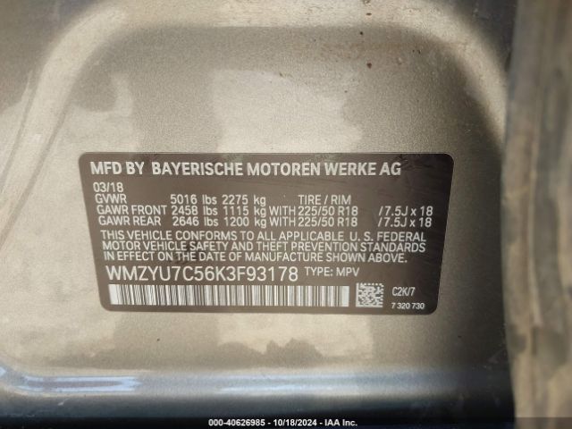 2019 MINI E COUNTRYMAN WMZYU7C56K3F93178 Photo 8