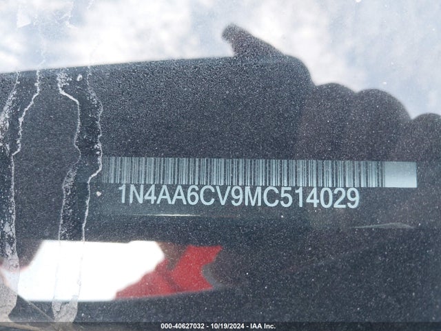 Nissan Maxima Sv Xtronic Cvt 2021 1N4AA6CV9MC514029 Image 9