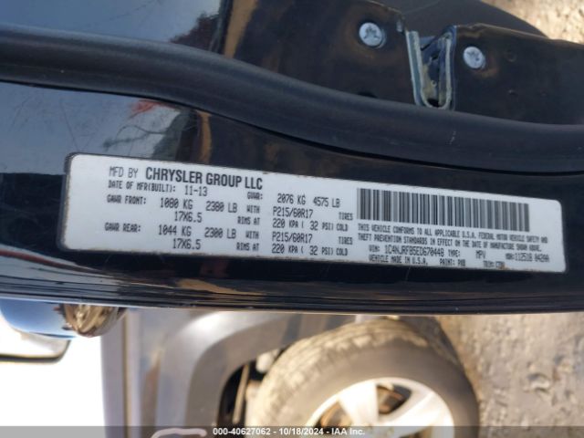1C4NJRFB5ED670448 Jeep Patriot Latitude