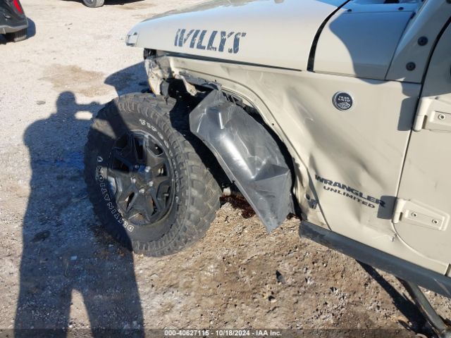 1C4BJWDG1HL616901 Jeep Wrangler Unlimited Willy Wheeler 4x4