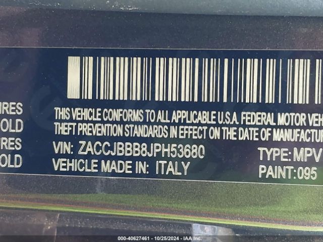 ZACCJBBB8JPH53680 Jeep Renegade Latitude 4x4