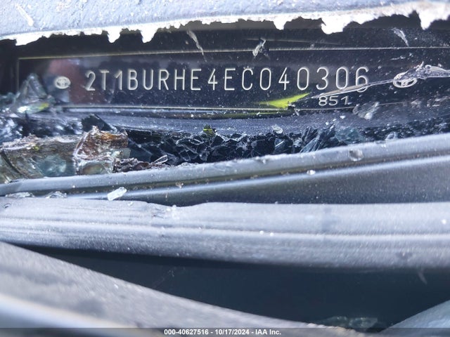 Toyota Corolla Le Plus 2014 2T1BURHE4EC040306 Image 9