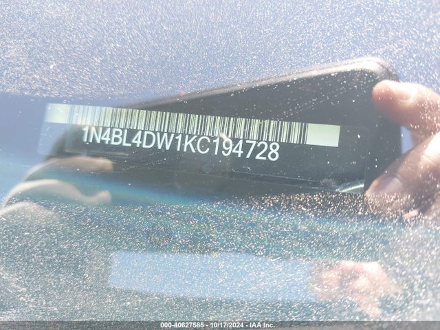 Nissan Altima 2.5 Sv 2019 1N4BL4DW1KC194728 Image 9
