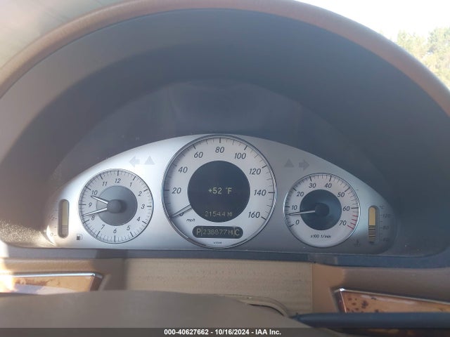 2009 Mercedes-benz E 350 4matic მანქანა იყიდება აუქციონზე, vin: WDBUF87X79B393982, აუქციონის ნომერი: 40627662