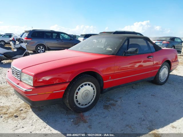 1992 CADILLAC ALLANTE 1G6VS3384NU126514 Photo 1