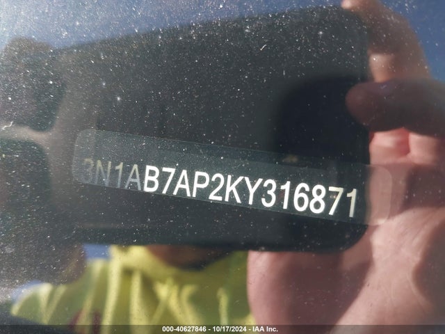 Nissan SENTRA S 2019 3N1AB7AP2KY316871 Image 9