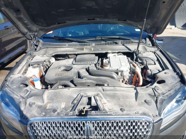 3LN6L5LU4JR625995 Lincoln Mkz Hybrid Select