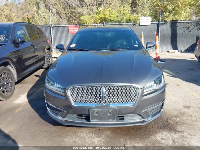 3LN6L5LU4JR625995 Lincoln Mkz Hybrid Select