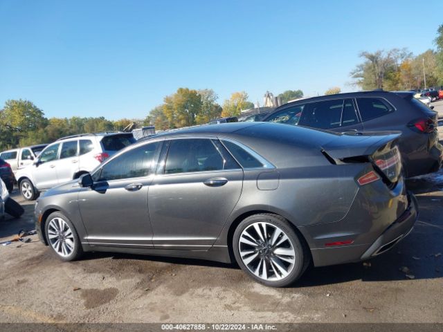 3LN6L5LU4JR625995 Lincoln Mkz Hybrid Select