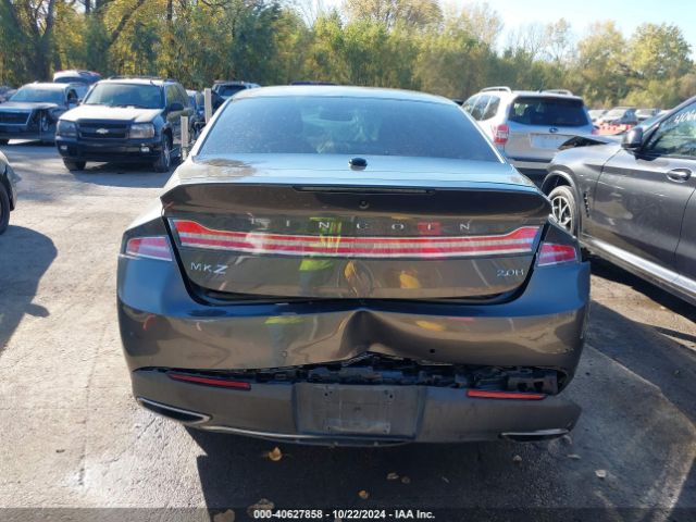 3LN6L5LU4JR625995 Lincoln Mkz Hybrid Select