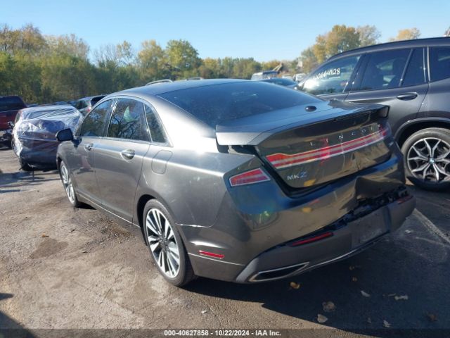 3LN6L5LU4JR625995 Lincoln Mkz Hybrid Select