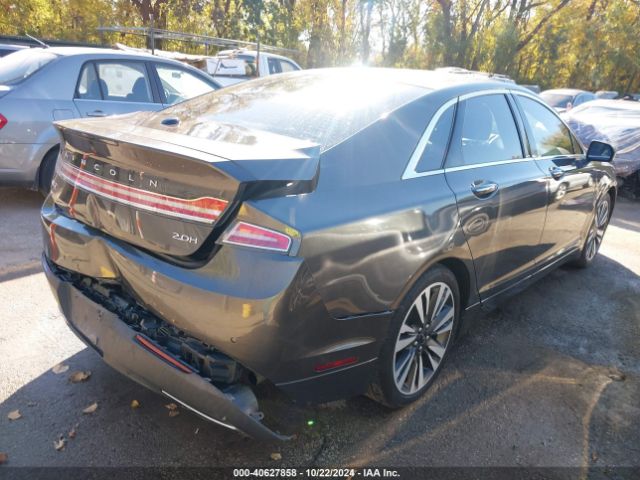 3LN6L5LU4JR625995 Lincoln Mkz Hybrid Select