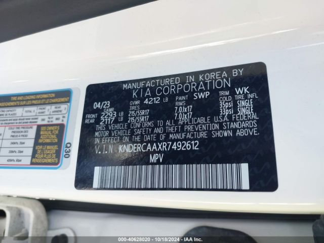KNDERCAAXR7492612 KIA SELTOS EX
