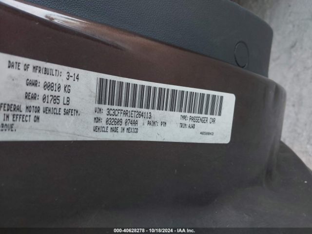 3C3CFFAR1ET264113 Fiat 500 POP