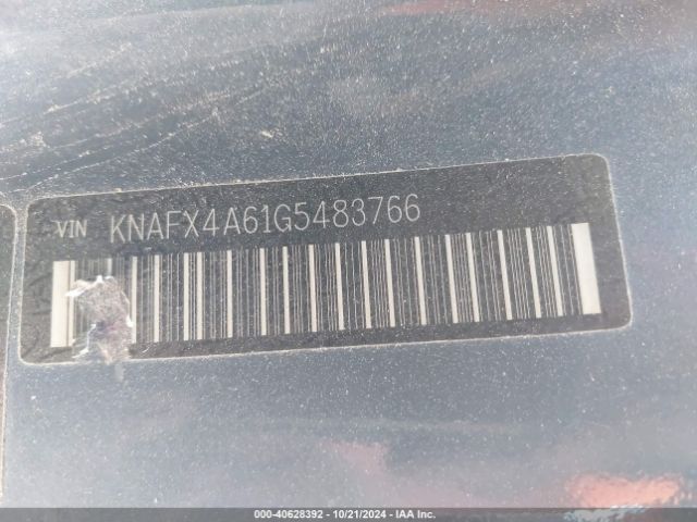 KNAFX4A61G5483766 KIA FORTE LX