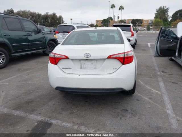 5YFBURHE3FP267259 Toyota Corolla Le Premium