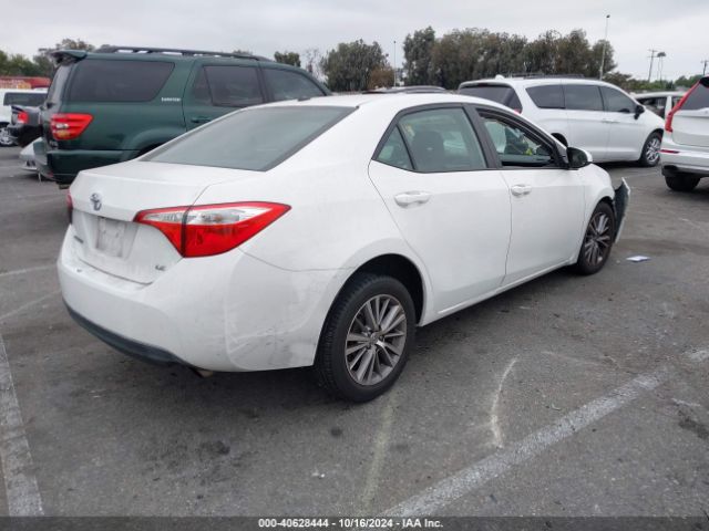 5YFBURHE3FP267259 Toyota Corolla Le Premium