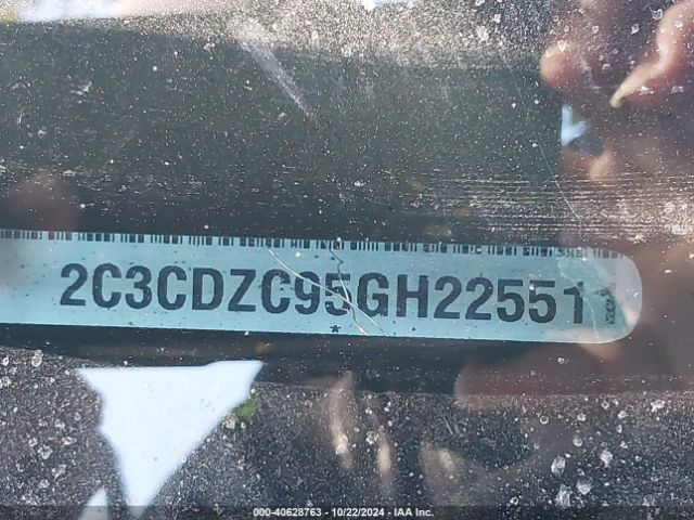 2C3CDZC95GH225511 Dodge Challenger Srt Hellcat