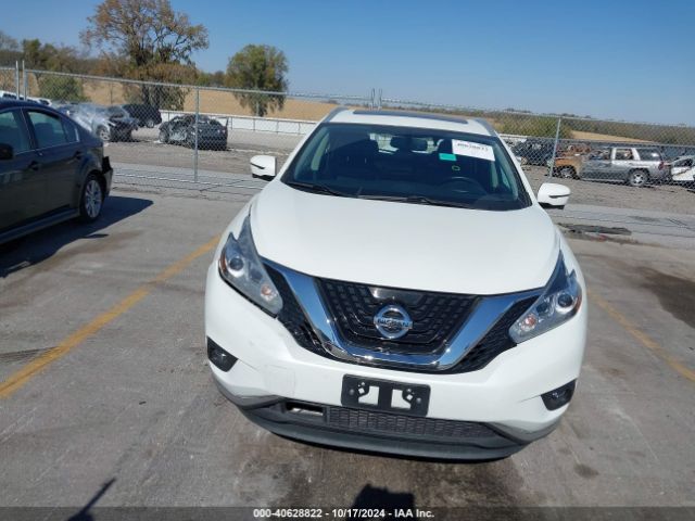 5N1AZ2MH1JN164749 Nissan Murano Platinum