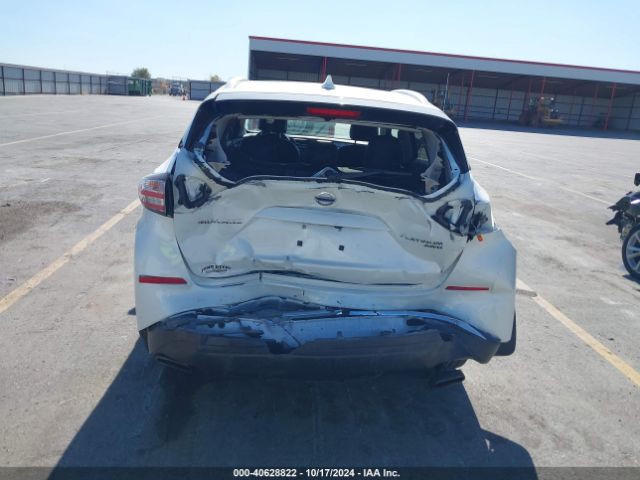 5N1AZ2MH1JN164749 Nissan Murano Platinum