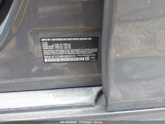 WBAJE7C58KG892575 BMW 540i Xdrive