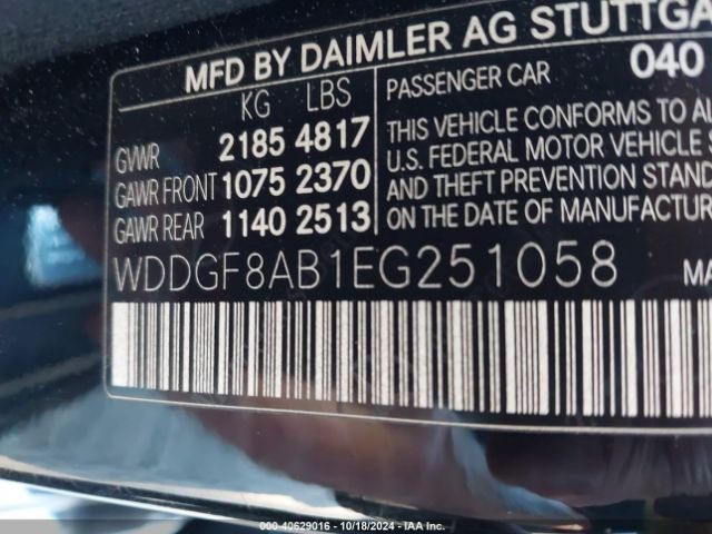 WDDGF8AB1EG251058 Mercedes-Benz C 300 Luxury 4matic/sport 4matic