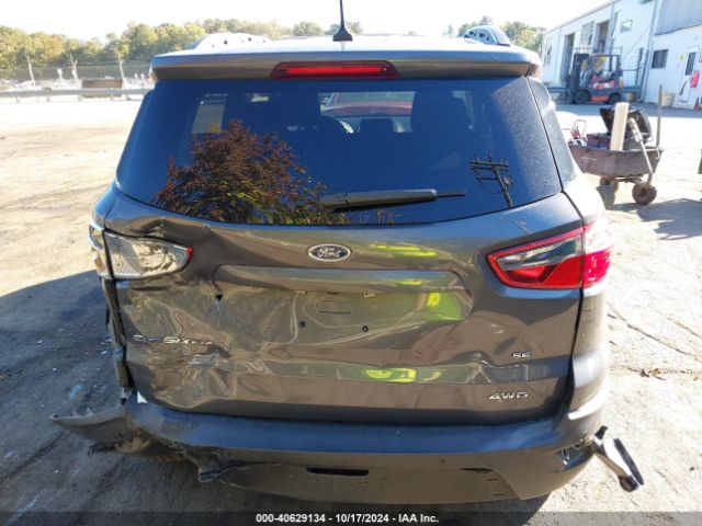 MAJ6S3GL1LC349960 Ford Ecosport Se