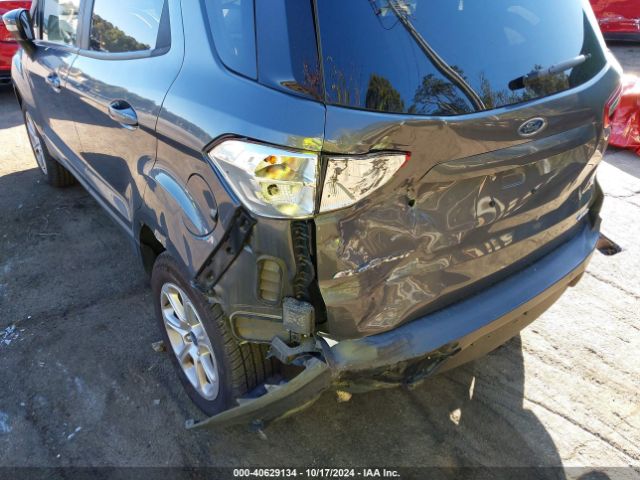 MAJ6S3GL1LC349960 Ford Ecosport Se
